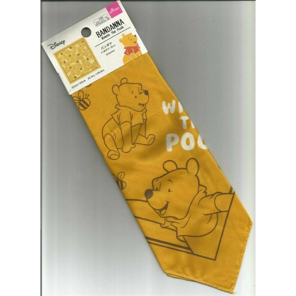 Daiso Disney Winnie The Pooh Bandanna